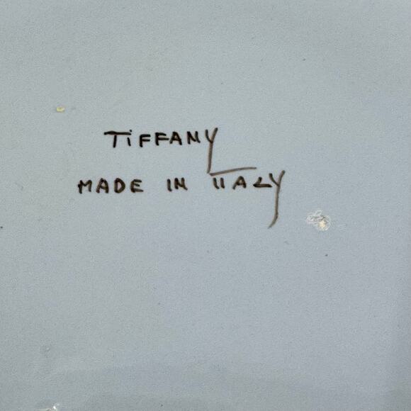 Vintage 70's TIFFANY & CO Ginori 1735 Blue Oriente Italiano Albus Dinner Plate - Picture 5 of 7